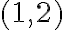  (1,2) 