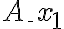  {\it A\_x}_{1} 